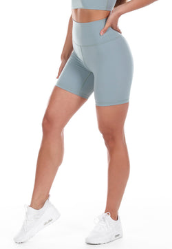 Soft Touch Shorts - Pale sage